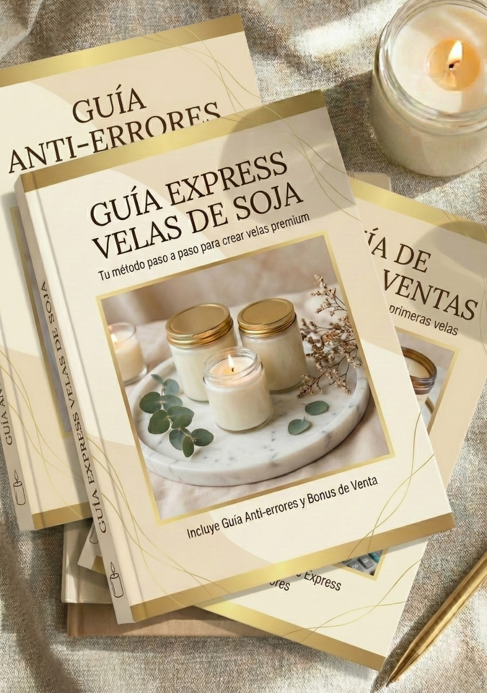 Creá y vendé velas express desde casa 🕯