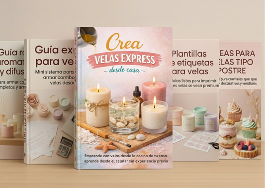 Creá y vendé velas express desde casa 🕯
